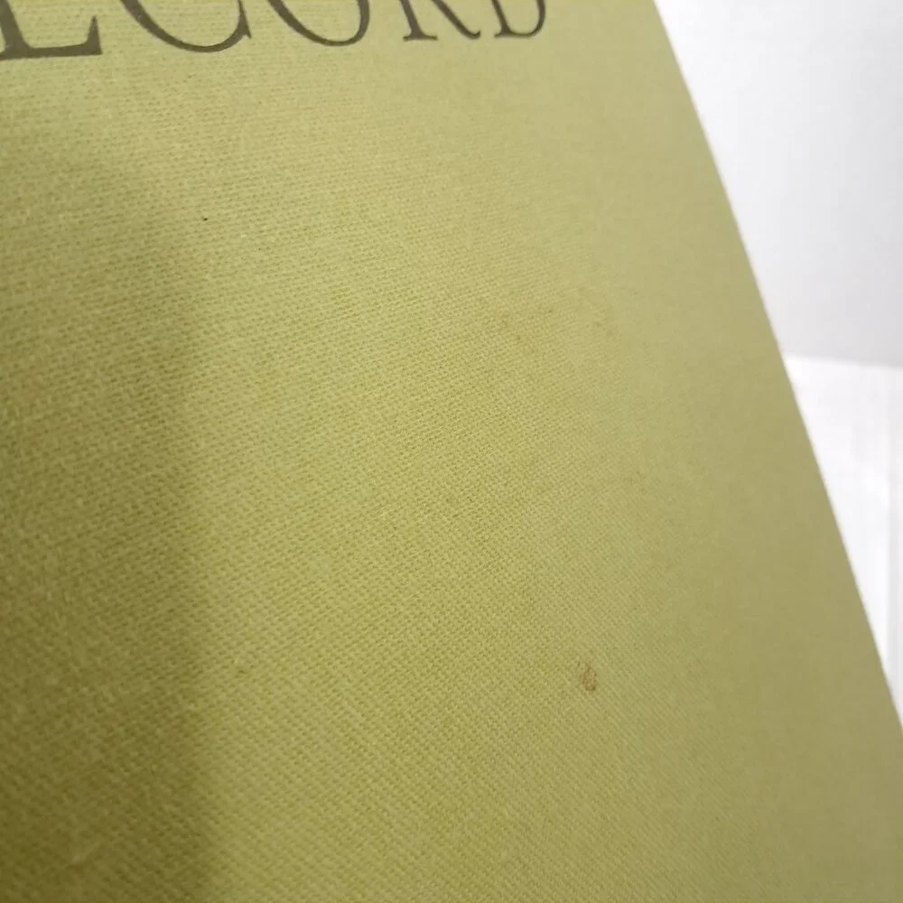 Vintage Federal Supply‎ Service RECORD Log Memorandum Book green notebook lined